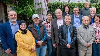 Auf Initiative des Evangelischen Dekanats Bergstraße trafen sich mehr als zwanzig Vertreter vor allem muslimischer und christlicher Kirchen in Heppenheim zum Abend der Religionen.