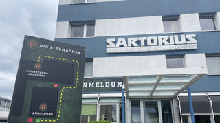 Vertriebszentrum: Die Bier-Marke Pfungstädter wird ab sofort von Bensheim aus zu Kunden in der Region geliefert.
