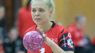 Lotta Heider wird am Samstag nach dem Thüringen-Spiel bei den Flames ver-abschiedet; sie wechselt nach Buxtehude.