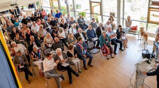 Mit einem Festakt im Rathaus wurde das 40-jährige Bestehen der Verschwisterung zwischen Lautertal und Jarnac gefeiert.
