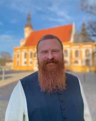 Pater Niklaus Schneider feiert am 4. Juni in seiner Heimatgemeinde Fürth seine erste Heilige Messe als frisch geweihter Priester.