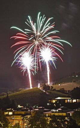 Am zweiten Winzerfestsamstag könnte es in diesem Jahr in Bensheim wieder ein Brillant-Feuerwerk geben.