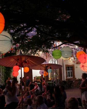 Wie man Publikum in die Innenstadt zieht, weiß man in Lorsch sehr gut. Gelungen war etwa der „Sommerpark“ im Zentrum.