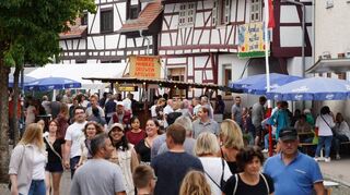 Feiern im alten Auerbacher Ortskern: Die Planungen für das Bachgassenfest vom 7. bis 9. Juli befinden sich in der Feinabstimmung.