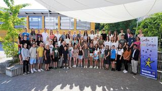 Am Goethe-Gymnasium wurden am Montag die Preisträgerinnen und Preisträger des Europäischen Wettbewerbs ausgezeichnet.
