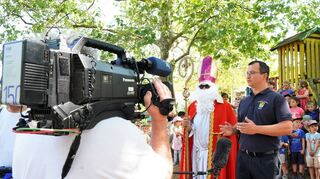 Gestern war ein Fernsehteam des Hessischen Rundfunks in Fehlheim unterwegs – unter anderem auch in der katholischen Kindertagesstätte.