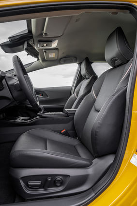 mid Hamburg - Die Top-Ausstattung Advanced bietet eine elektrische Fahrersitzverstellung. Die Sitze sind hier mit "veganem Leder", also Kunstleder überzogen.