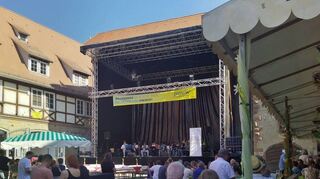 Die Musikschule zeigte bei ihrem Auftritt im Amtshof die ganze Bandbreite ihres Könnens.