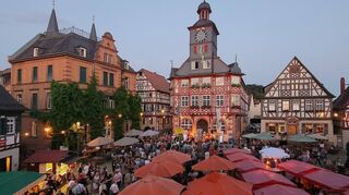 Am Tag der Jugend (Mittwoch) herrschte nicht nur auf dem Marktplatz Trubel.