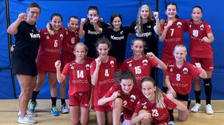Mit 8:0 punkten hat sich die weibliche D-Jugend der Flames souverän für die Bezirksoberliga qualifiziert.
