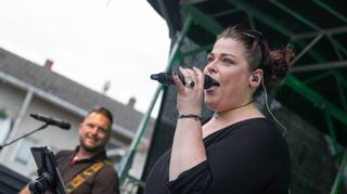 Bollwerk beim Einhäuser Frühlingsmarkt.