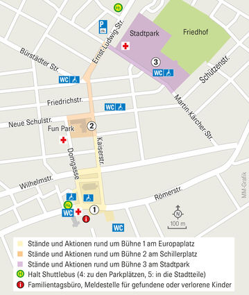 Hessischer Familientag in Lampertheim Bild: MM-Grafik
