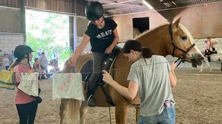 Rund ums Pferd drehte sich alles beim Sommerfest des Reitvereins.