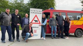 Am 16. und 17. September findet in Gronau wieder der Almabtrieb statt.