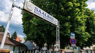 Das Saalbau-Kino in Heppenheim.