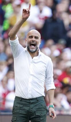 Meistertrainer Pep Guardiola warnt vor den Konkurrenten.
