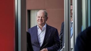 Verteidigt die Politik der Ampel-Koalition: Bundeskanzler Olaf Scholz.