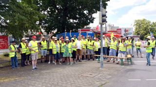 Der Einsatz der Mitarbeiter hat sich bezahlt gemacht: Es wurde ein Tarifabschluss erzielt, mit dem der Betriebsrat offenkundig zufrieden ist.