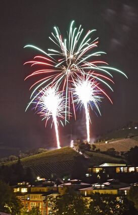 In diesem Jahr wird es wieder ein Feuerwerk am Winzerfest geben.