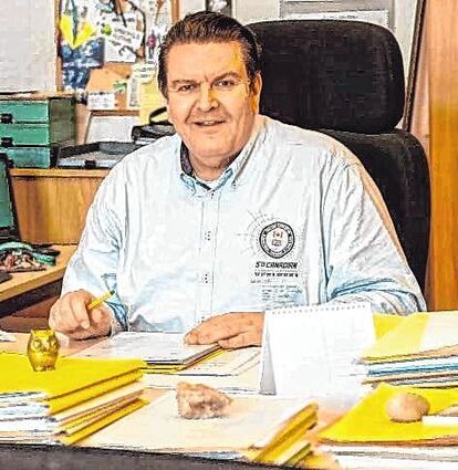 Michael Helbig ist seit zehn Jahren Lindenfelser Bürgermeister.