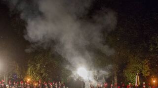 Zuletzt organisierte die Heimatvereinigung Oald Bensem im Jahr 2015 einen Großen Zapfenstreich im Stadtpark.