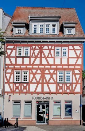 Die Hauptstraße 53 in Bensheim.