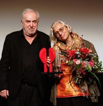 Michael Kötz und Autorin Dorothee Schön.