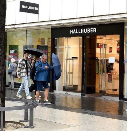 Die Hallhuber-Filialen in der Region (hier Mannheim) schließen.