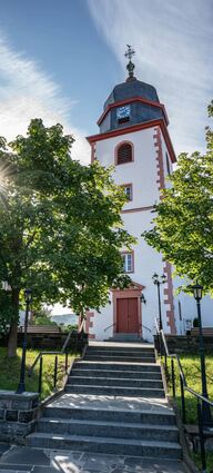 Die evangelische Kirche in Reichenbach.