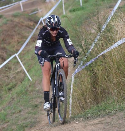 Lisa Heckmann aus Darmstadt startet beim Bike Cross in Bensheim erneut fast vor ihrer Haustür.