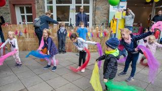 Im Vorjahr fand das Weltkindertag-Spielfest am Alten Amtsgericht statt.