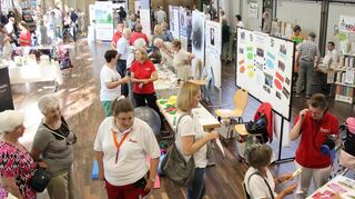 Im Jahr 2018 fand die Messe schon einmal anlässlich des 1250-Jahr-Jubliäums der Gemeinde Einhausen statt – damals noch in der Sporthalle.