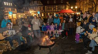 Im November 2022 sorgte die „Stadt der Lichter“ abends im Zentrum für Betrieb.