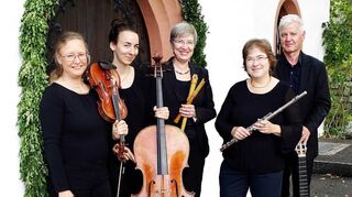 Matthias Jakob und sein Ensemble Concertino treten auf.