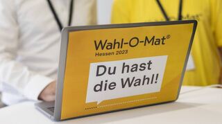 Über den Wahl-O-Mat kann man seine Meinung mit den Antworten der Parteien vergleichen.