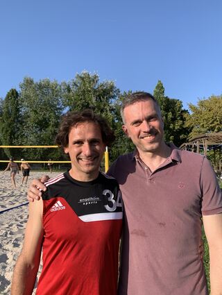 Matthias Eschli (l.) und Markus Kellmann sind die Vorsitzenden des Vereins.