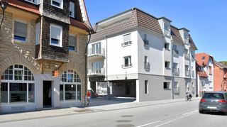 Das neue Ensemble an der Darmstädter Straße 18 heißt heute „Schlossbergblick“.