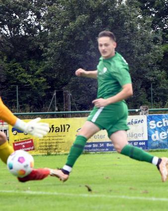 Egson Gashi traf in der Verbandsliga schon viermal für Fehlheim.