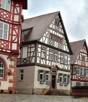 Um die Fachwerkbauten in der Heppenheimer Altstadt geht es bei mehreren Veranstaltungen am Freitag und Samstag.