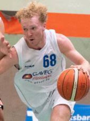 LSP; Basketball: VfL Bensheim vs Dürkheim/Speyer II,
 am Ball Johann Roth  ,, Bild: Thomas Neu
