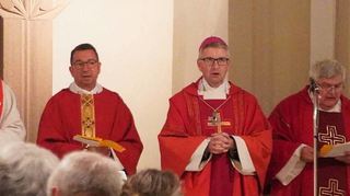 Einhausen, Kirche Sankt Michael, Gottesdienst mit Bischof Peter Kohlgraf, 16.10.2019, Foto: Thomas Zelinger