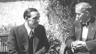 <p>Ernst Jünger (rechts, hier mit seinem Bruder Friedrich Georg) war Schriftsteller und Philosoph. Er wurde 1895 in Heidelberg geboren.</p>