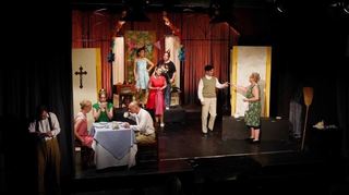 Das Theater Mobile mit der Eigenproduktion "Road to Gretna Green - Der Sommer meines Lebens"