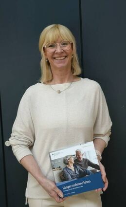 Seniorenberaterin Mandler-Pohen gab Tipps, wie man sich aufs Alter vorbereiten kann.