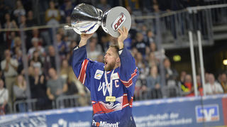 Der letzte große Coup: 2019 führte Marcus Kink die Adler Mannheim zum DEL-Titel.