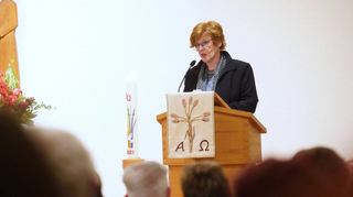 „Bergsträßer Rede“ des Evangelischen Dekanats Bergstraße mit Professorin Cornelia Füllkrug-Weitzel.