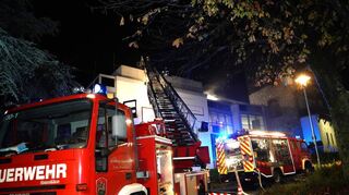 Bensheim, Parktheater, Feuerwehr-Rotkreuz-Großübung , 16.11.2023; Foto: Thomas Zelinger