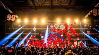 20 Acts, darunter Masterboy, Blümchen, Dune und 2 Unlimited, werden am Samstag auf der Bühne in der Maimarkthalle stehen.