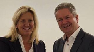 Matthias Wilkes bleibt Vorsitzender der MIT Südhessen. Die CDU-Fraktionschefin im Landtag, Ines Claus, gratulierte.