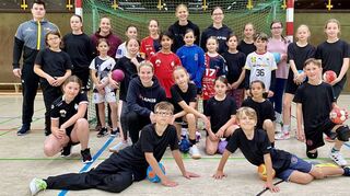 Auf gute Resonanz stieß das Trainings-Camp der HSG Bensheim/Auerbach für neun- bis zwölfjährige Talente.